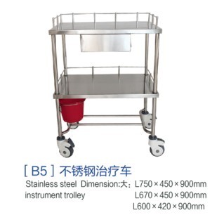 黑龙江[b5]不锈钢治疗车